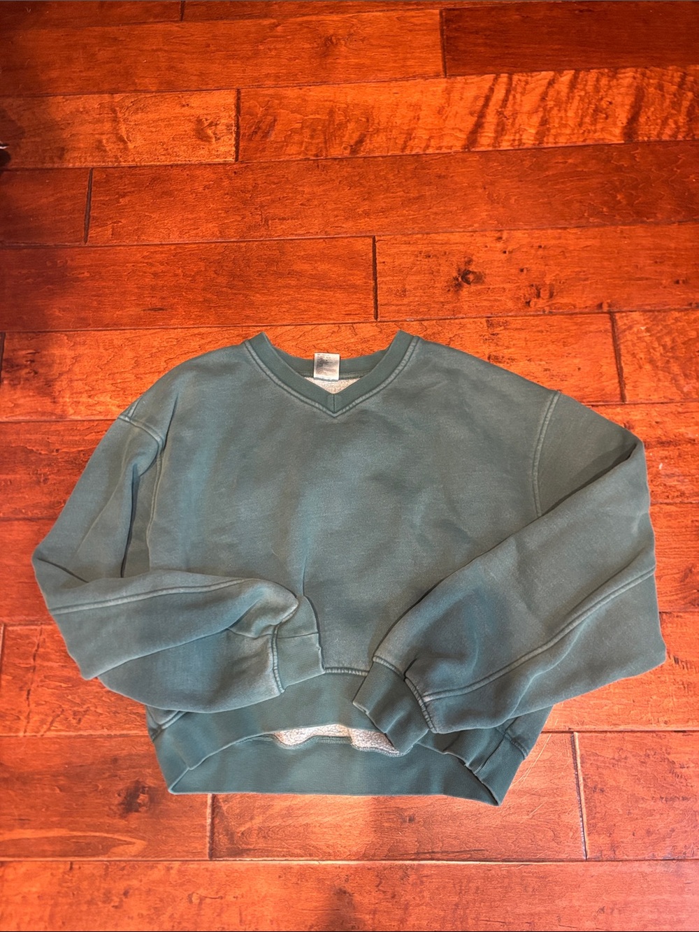 Amazon Teal Pullover Sweatshirt